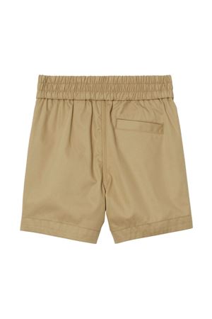 Shorts in cotone beige BURBERRY KIDS | 8078257A7026